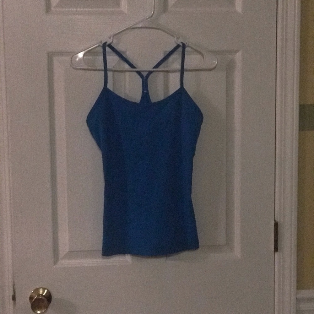 Lululemon yoga/workout tank.  Comfortable.